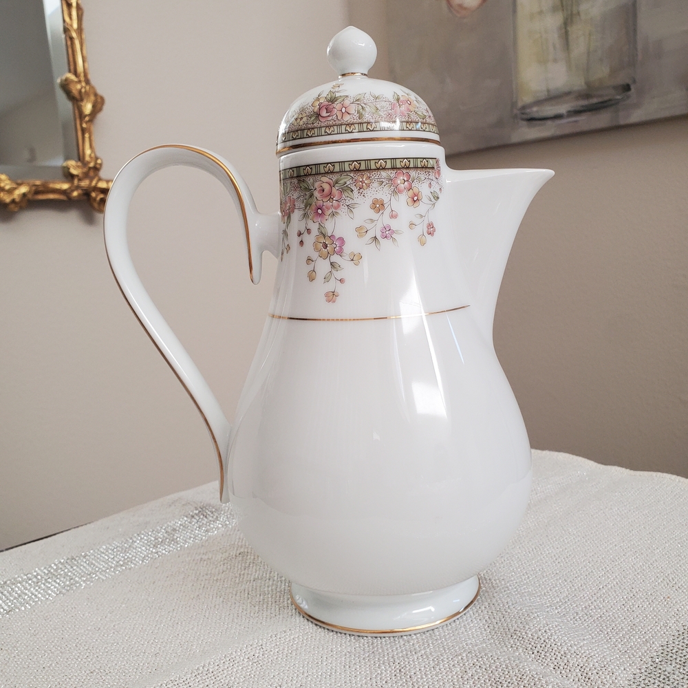 Noritake Morning Jewel Coffee Pot - Picture 2 of 4